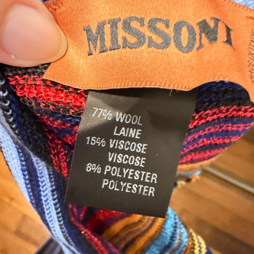 Missoni Striped Scarf - Picture 4 of 4